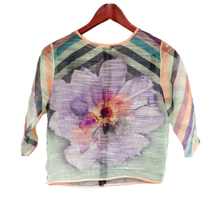 Picobell flower print top Size 40 medium